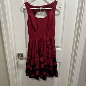 Burgundy Dress by Lauren Conrad